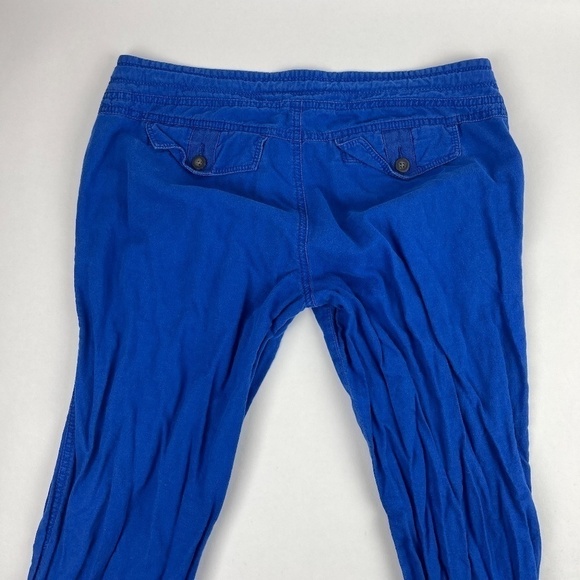 Express Pants Womens Size 6 Blue Drawstring - Picture 9 of 11